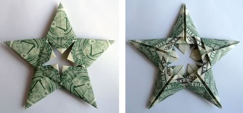 modular-money origami star step 9c