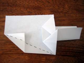 money origami christmas tree step 8