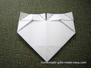 money origami heart