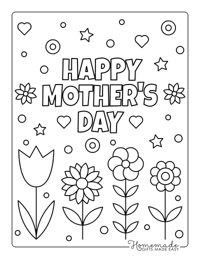 77 Mother S Day Coloring Pages Free Printable Pdfs