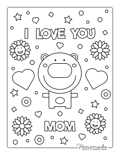 77 Mother S Day Coloring Pages Free Printable Pdfs