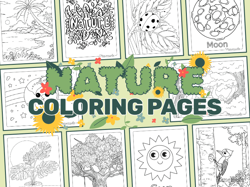 Free Printable Nature Coloring Pages