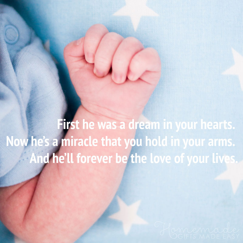 Newborn Baby Boy Quotes