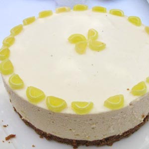 homemade food gifts no bake lemon cheesecake