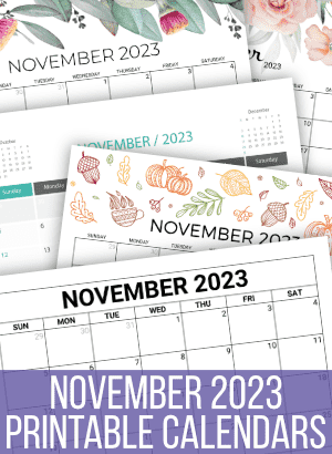 november calendar