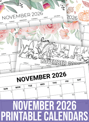 November calendar