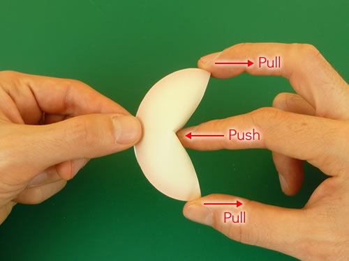 origami fortune cookie step 3