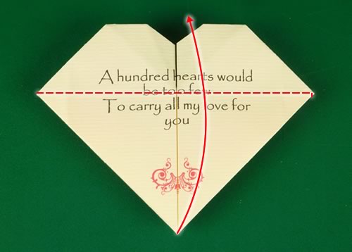 How to Make Origami Heart Love Notes Step by Step Folding Instructions