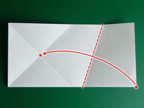origami pentagon step 4