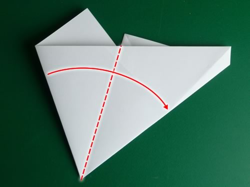 origami pentagon step 7
