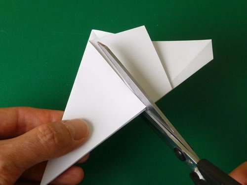 origami pentagon step 8b