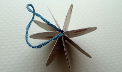 paper christmas decorations finished