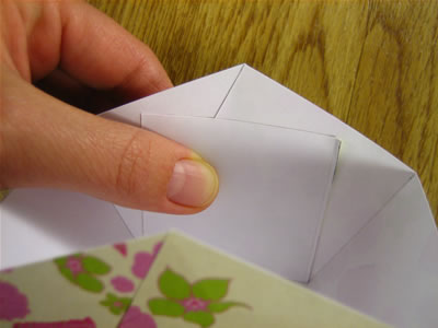 paper easter basket step 3b