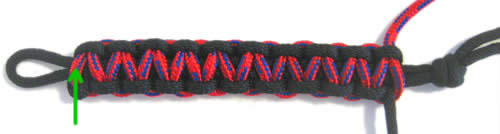 paracord bracelet cobra stitch