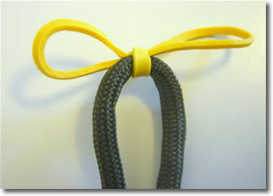 paracord lanyard mark center