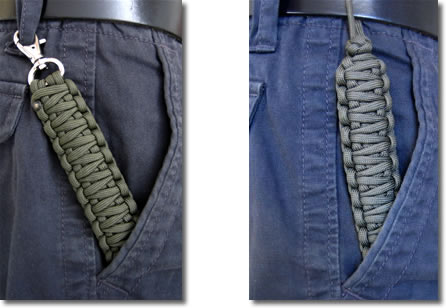 paracord lanyard pocket