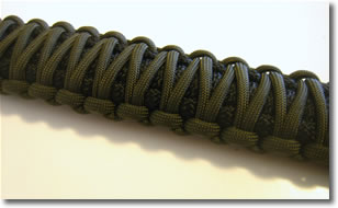 paracord lanyard two color