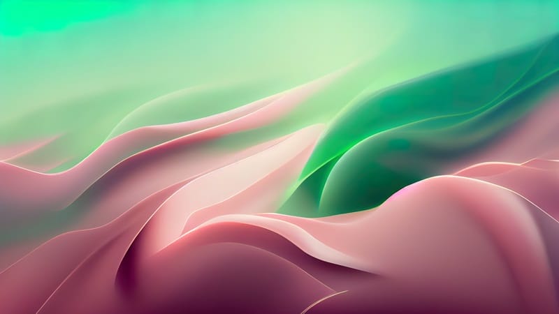pink and green make brown color blending