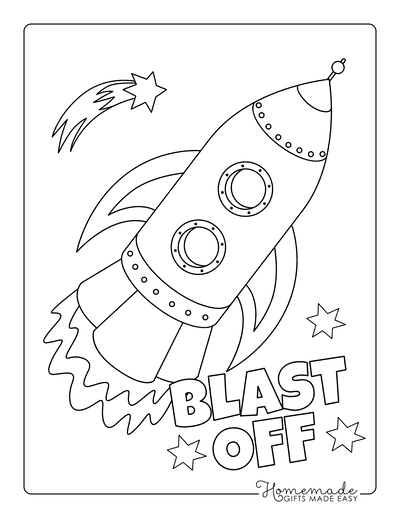 Outer Space Coloring Pages for Kids: Free Printable Coloring Pages for Kids  That Are Out of This World, Printables