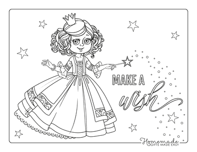 61 Princess Coloring Pages | Free Printables for Kids & Adults