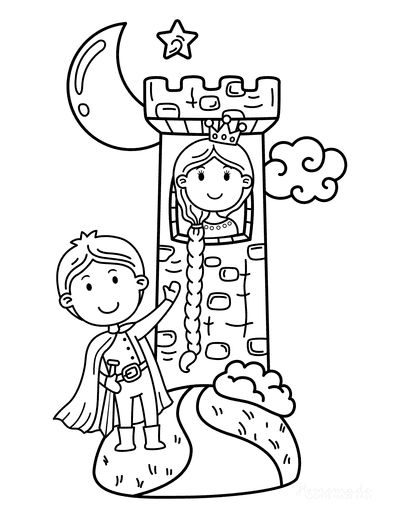 61 Princess Coloring Pages Free Printables For Kids Adults