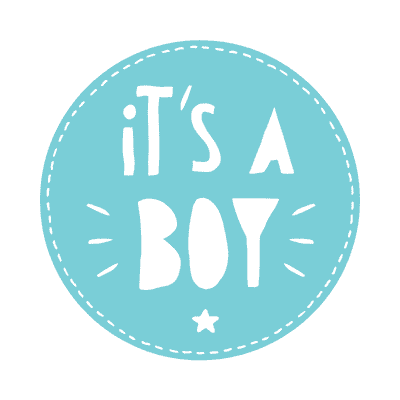 Printable Baby Cards Its a Boy Blue