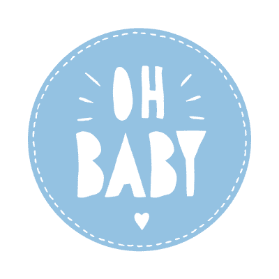 Printable Baby Cards Oh Baby Blue