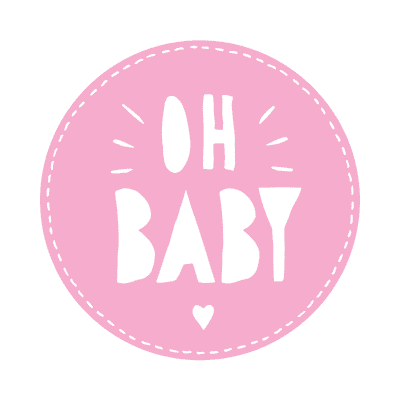 Printable Baby Cards Oh Baby Pink