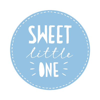 Printable Baby Cards Sweet Little One Blue