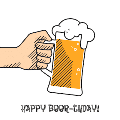 Printable Birthday Cards Beer Th Day
