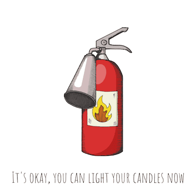 Printable Birthday Cards Funny Fire Extinguisher