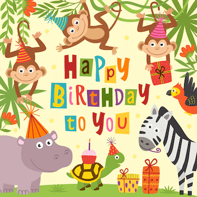 Printable Birthday Cards Jungle
