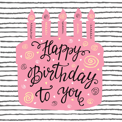 PRINTABLE Mom Birthday Card Pink Cute Birthday Card Digital