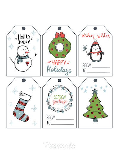 Be Gifted // Christmas Gift Tags // Gift Tags for Presents and Gifts // DIY  Gift Tags // Instant Download 