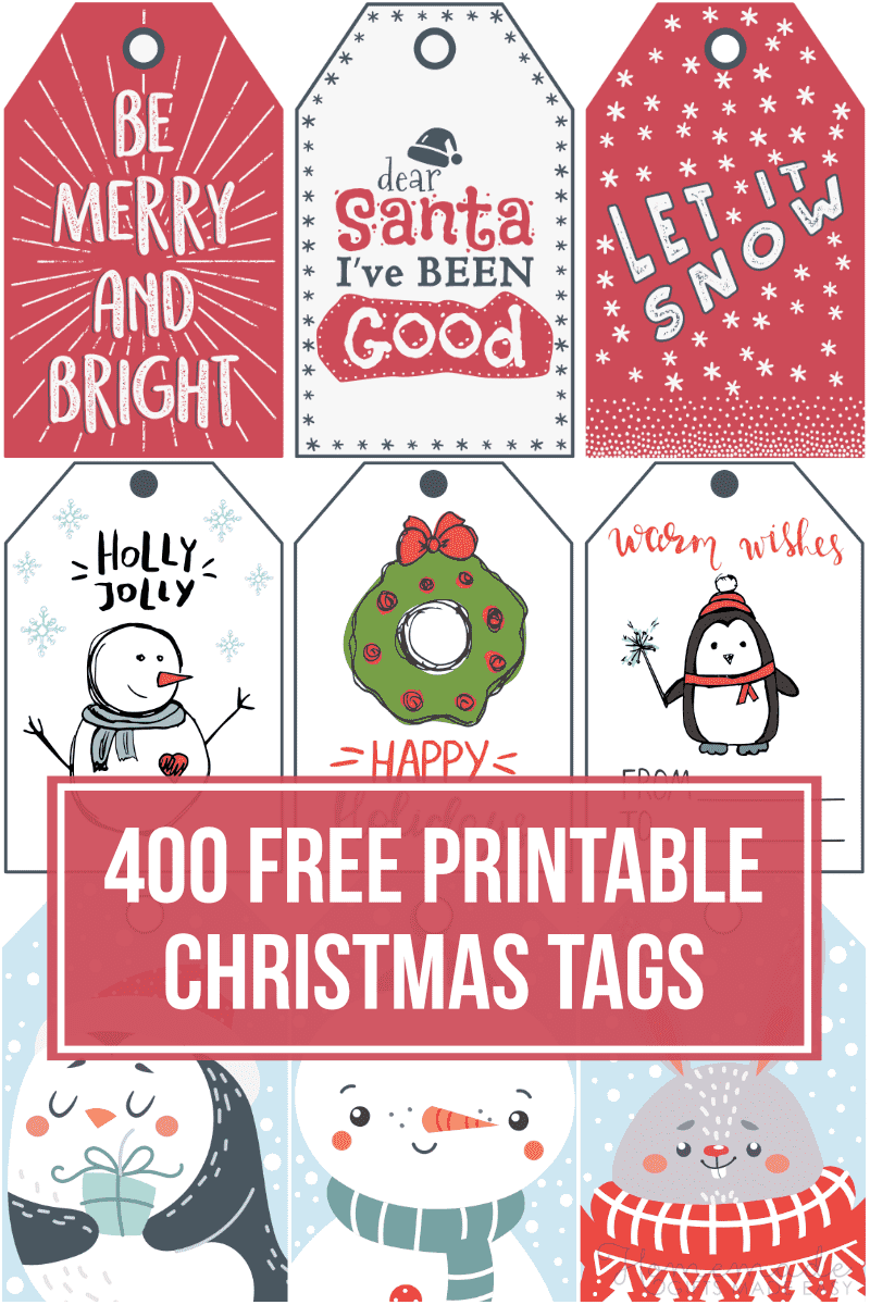 Free Printable Customizable Gift Tags