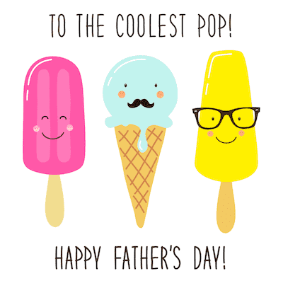 Printable Fathers Day Cards Coolest Pop Cute