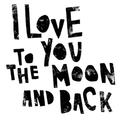 Printable Fathers Day Cards Love You to Moon and Back