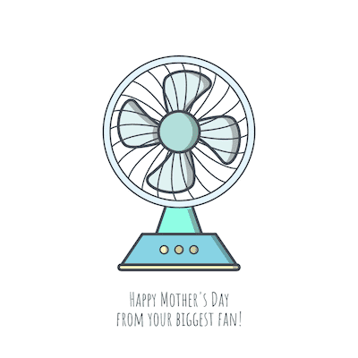 Printable Mothers Day Cards Biggest Fan