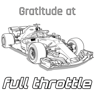 Printable Thank You Cards Ferrari Formula 1