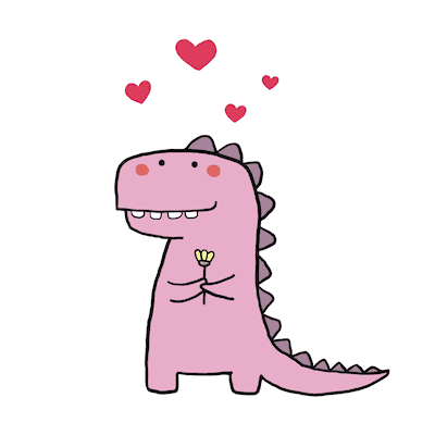 Printable Valentine Cards Cute Dinosaur 5x5