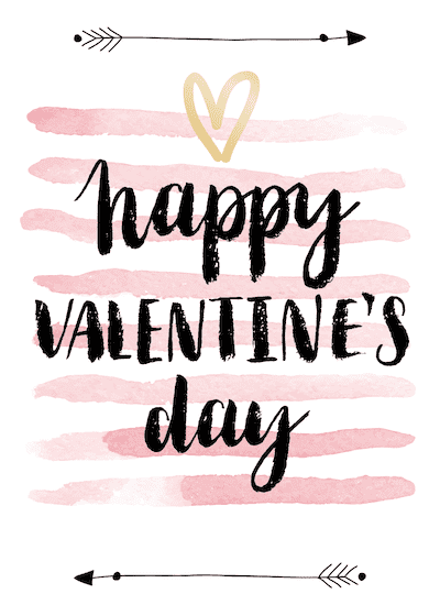 Customizable Valentine's Day Cards, Printable & Digital