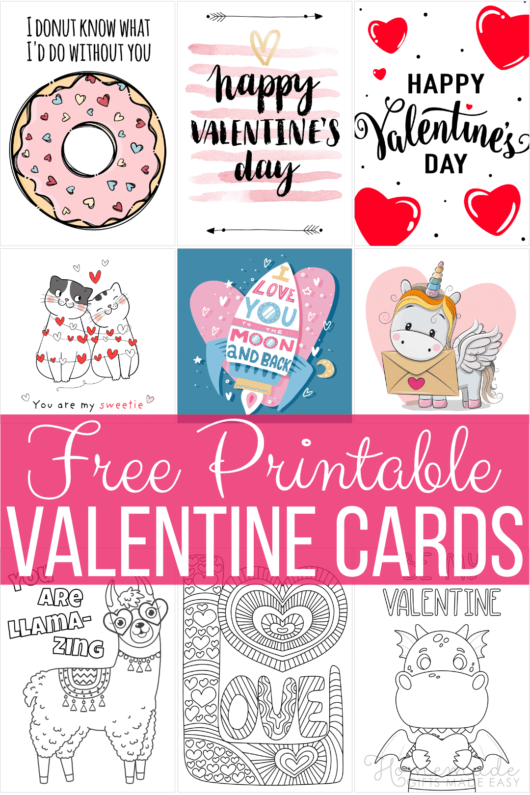 Free Printable Valentine Cards For Parents