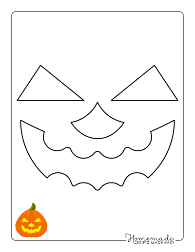 Free Printable Pumpkin Carving Stencils & Templates for Halloween