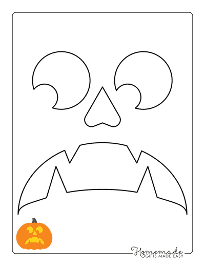 Free Printable Pumpkin Carving Stencils & Templates for Halloween