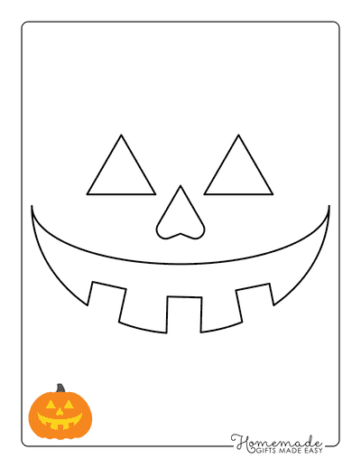 Free Printable Pumpkin Carving Stencils & Templates for Halloween