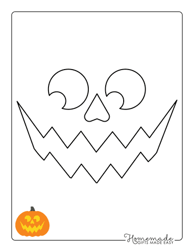 Free Printable Pumpkin Carving Stencils & Templates for Halloween