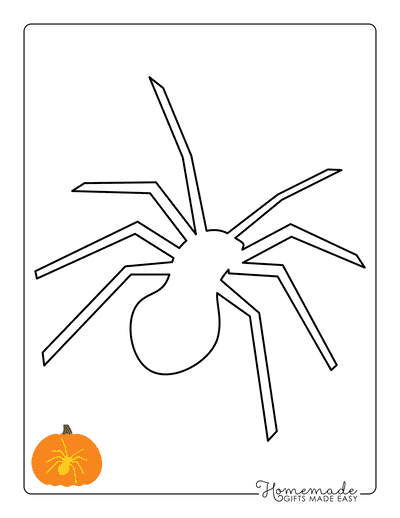 Pumpkin Carving Stencils Spider