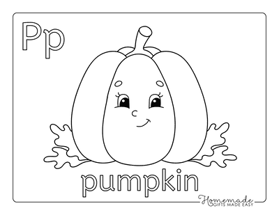 Pumpkin Coloring Pages Preschool Friendly Pumpkin