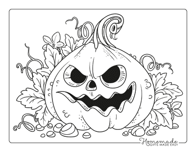 Halloween Coloring Books For Teens: Spooky Books Designs Patterns