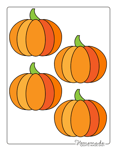 Pumpkin Outline 1 Small Color